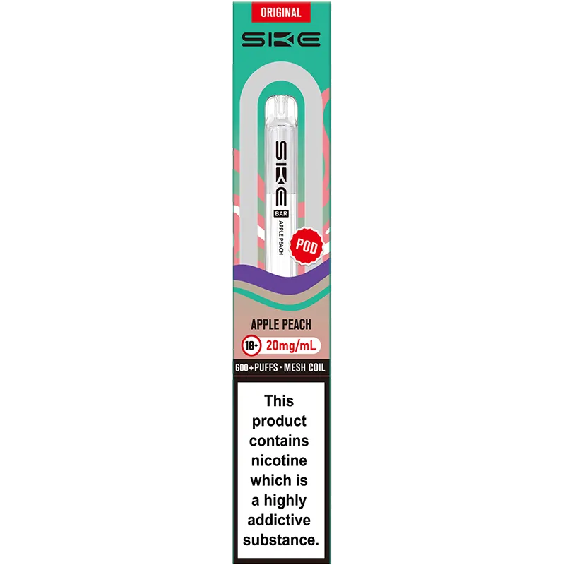Apple Peach SKE Crystal Bar Pod 2ml