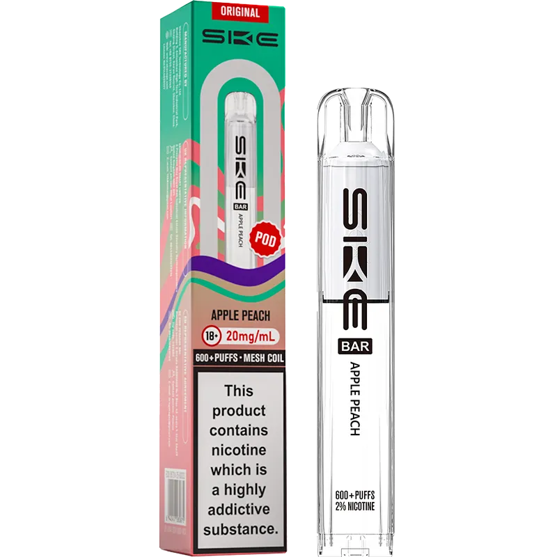 Apple Peach SKE Crystal Bar Pod 2ml