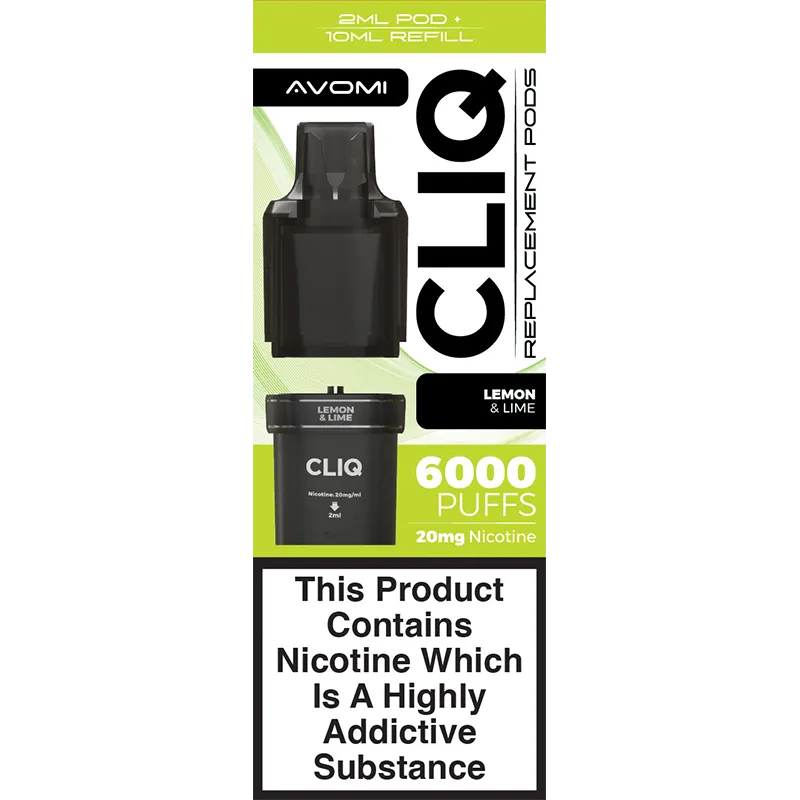 Lemon & Lime Avomi CLIQ Pod & Refill 12ml