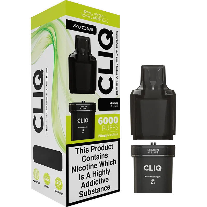 Lemon & Lime Avomi CLIQ Pod & Refill 12ml