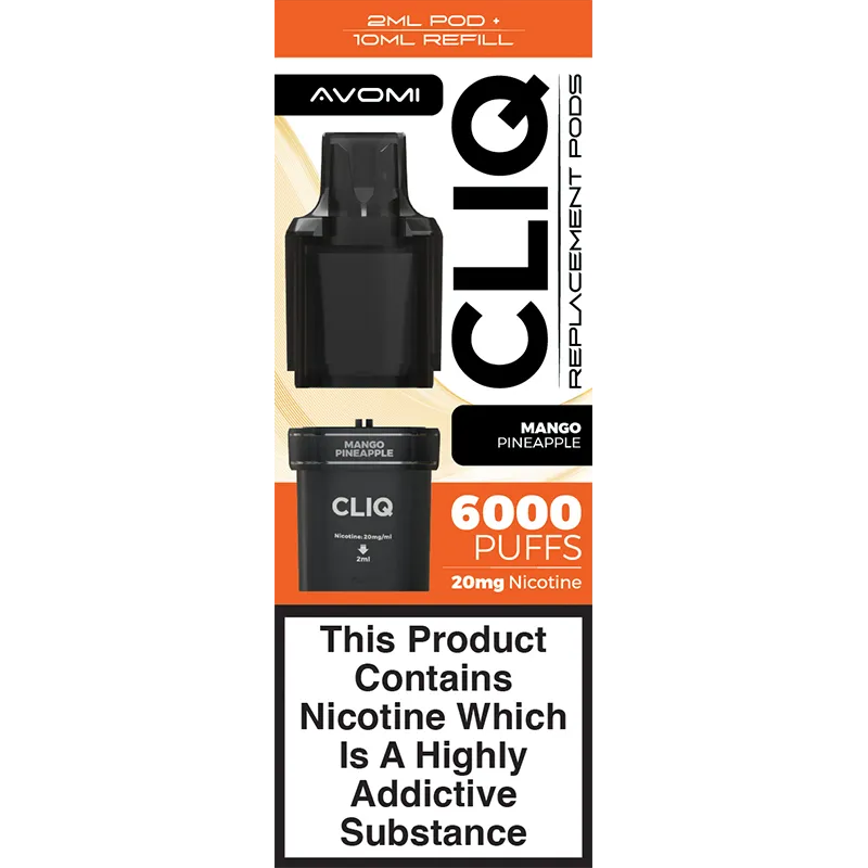 Mango Pineapple Avomi CLIQ Pod & Refill 12ml