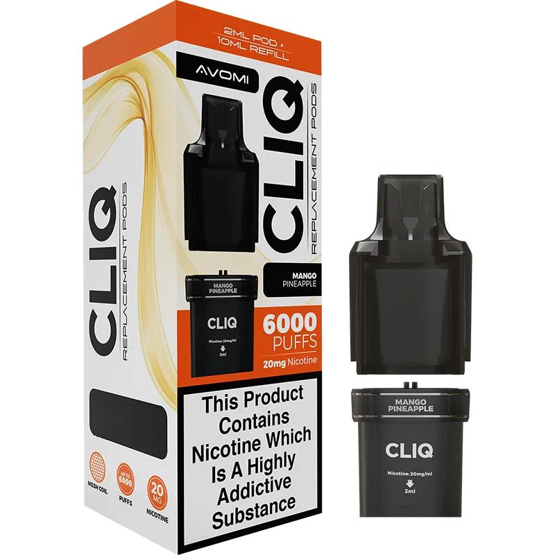 Mango Pineapple Avomi CLIQ Pod & Refill 12ml