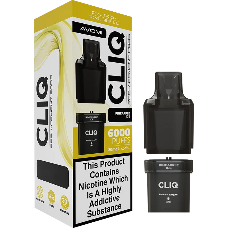 Pineapple Ice Avomi CLIQ Pod & Refill 12ml