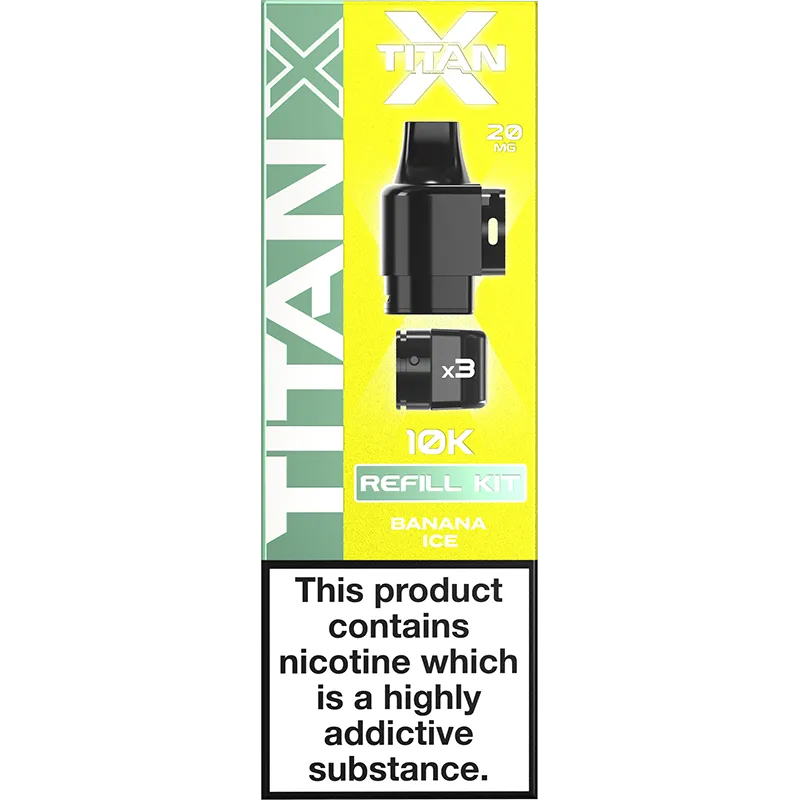 Banana Ice Titan X Pod & Refill 17ml