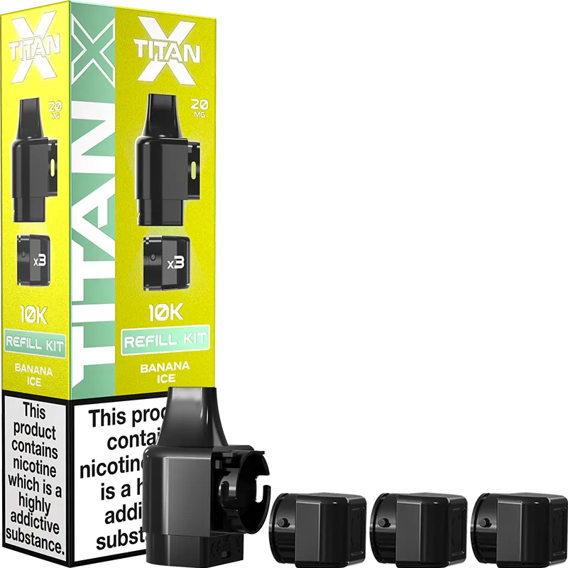 Banana Ice Titan X Pod & Refill 17ml