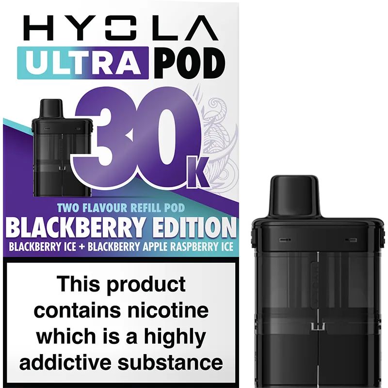 Blackberry Edition Hyola Ultra 30K Pod & Refill 20ml