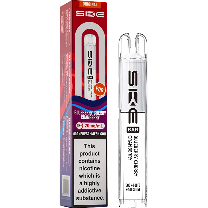 Blueberry Cherry Cranberry SKE Crystal Bar Pod 2ml