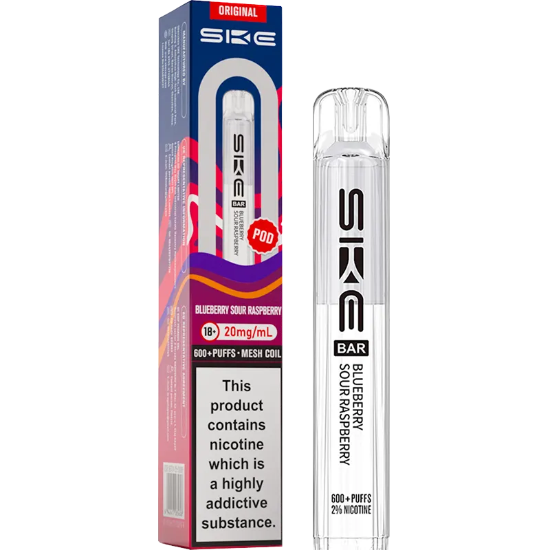 Blueberry Sour Raspberry SKE Crystal Bar Pod 2ml