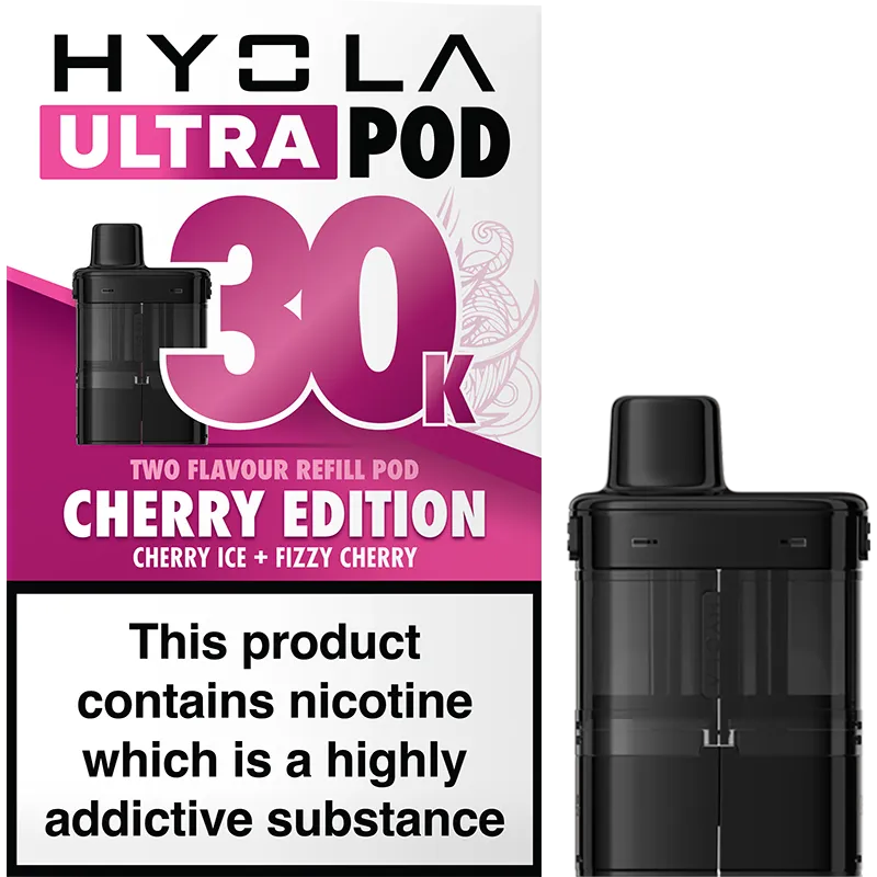 Cherry Edition Hyola Ultra 30K Pod & Refill 20ml