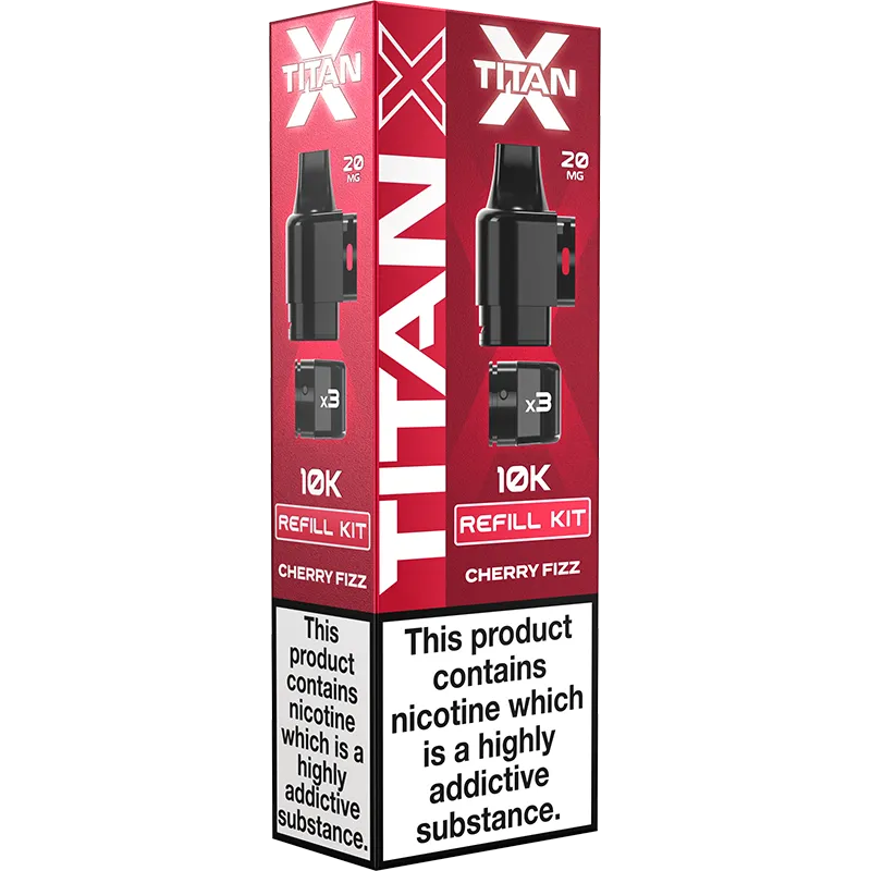 Cherry Fizz Titan X Pod & Refill 17ml