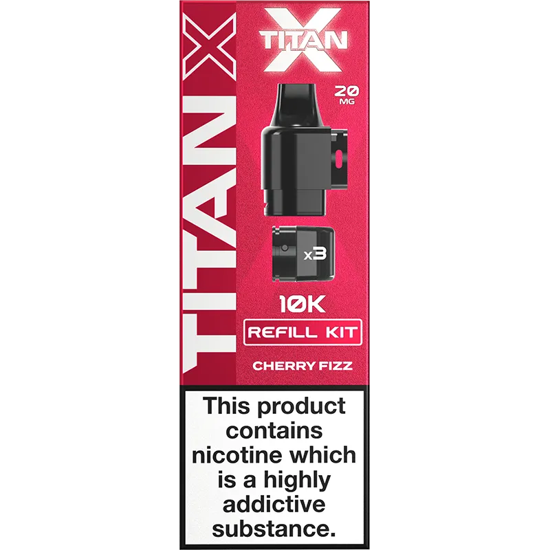 Cherry Fizz Titan X Pod & Refill 17ml