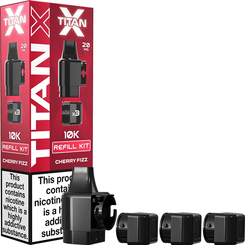 Cherry Fizz Titan X Pod & Refill 17ml
