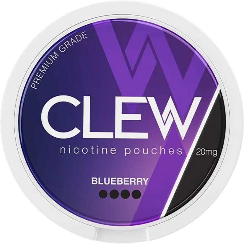 CLEW Blueberry Nicotine Pouches 20 Pack