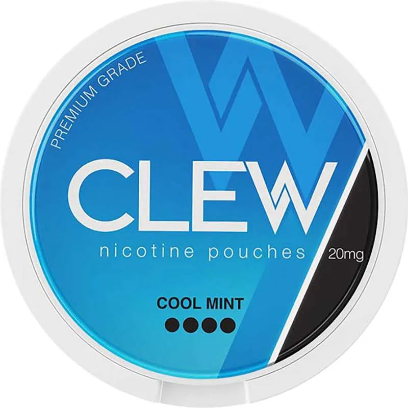 CLEW Cool Mint Nicotine Pouches 20 Pack