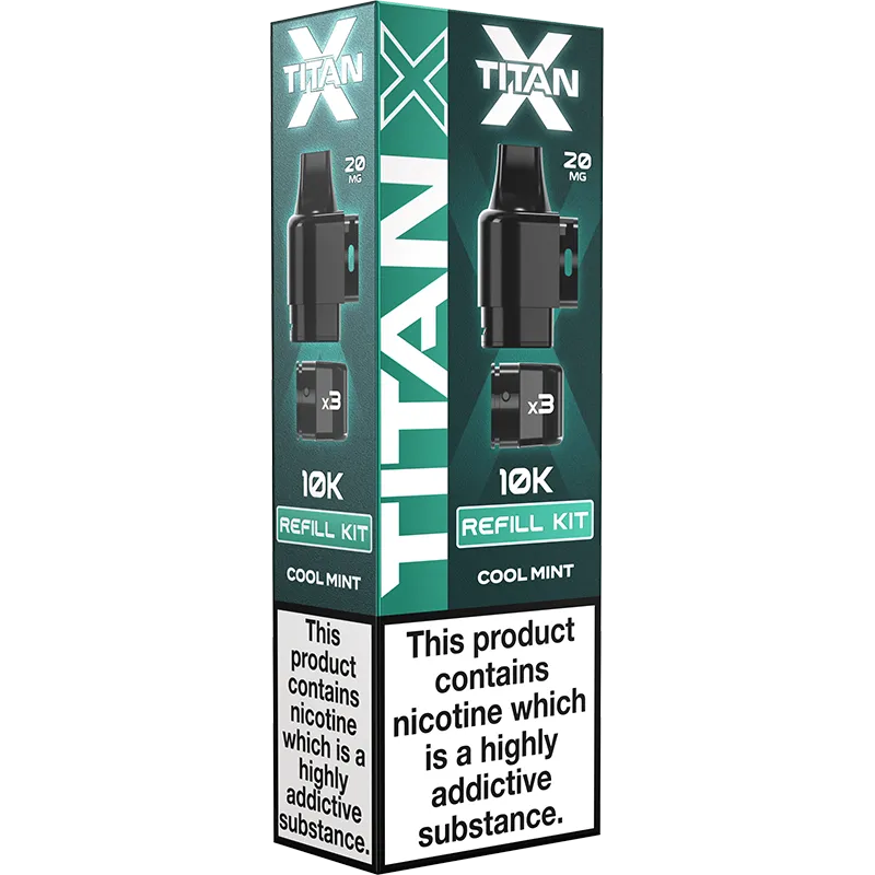Cool Mint Titan X Pod & Refill 17ml