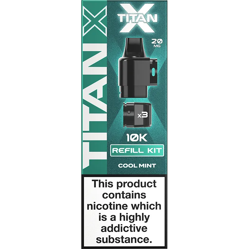 Cool Mint Titan X Pod & Refill 17ml