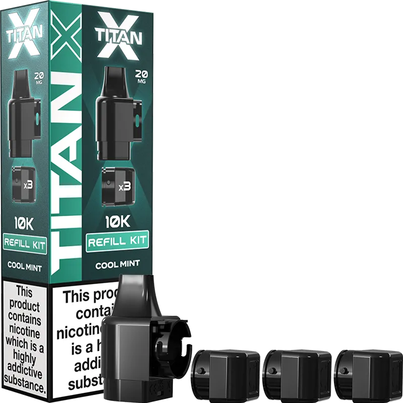 Cool Mint Titan X Pod & Refill 17ml
