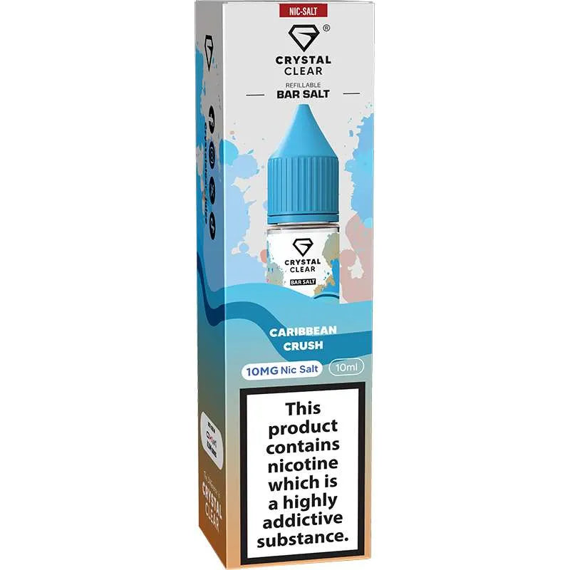 Crystal Clear Bar Salt Caribbean Crush E-Liquid 10ml