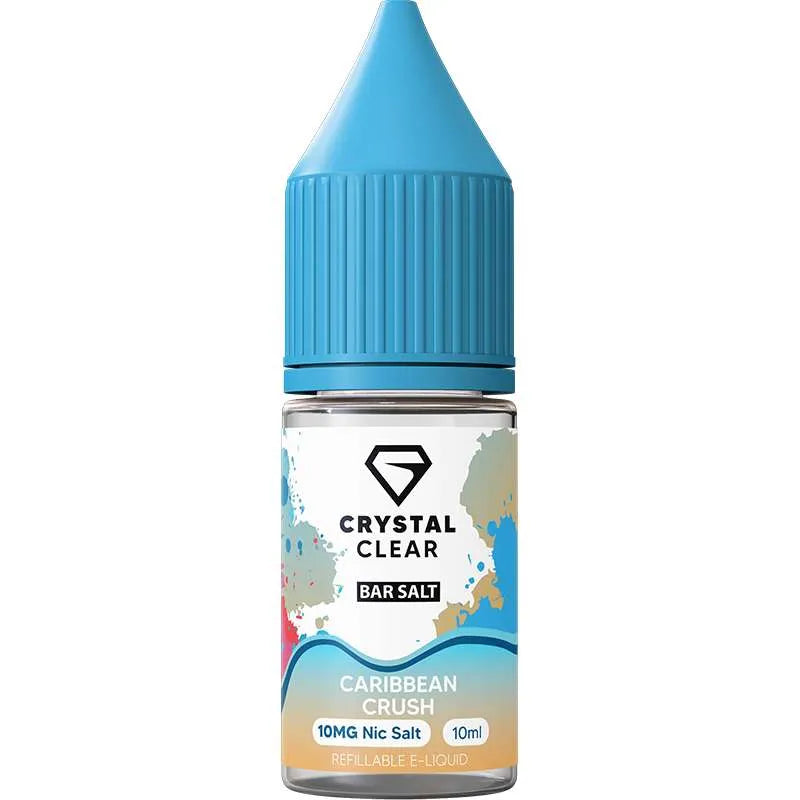 Crystal Clear Bar Salt Caribbean Crush E-Liquid 10ml