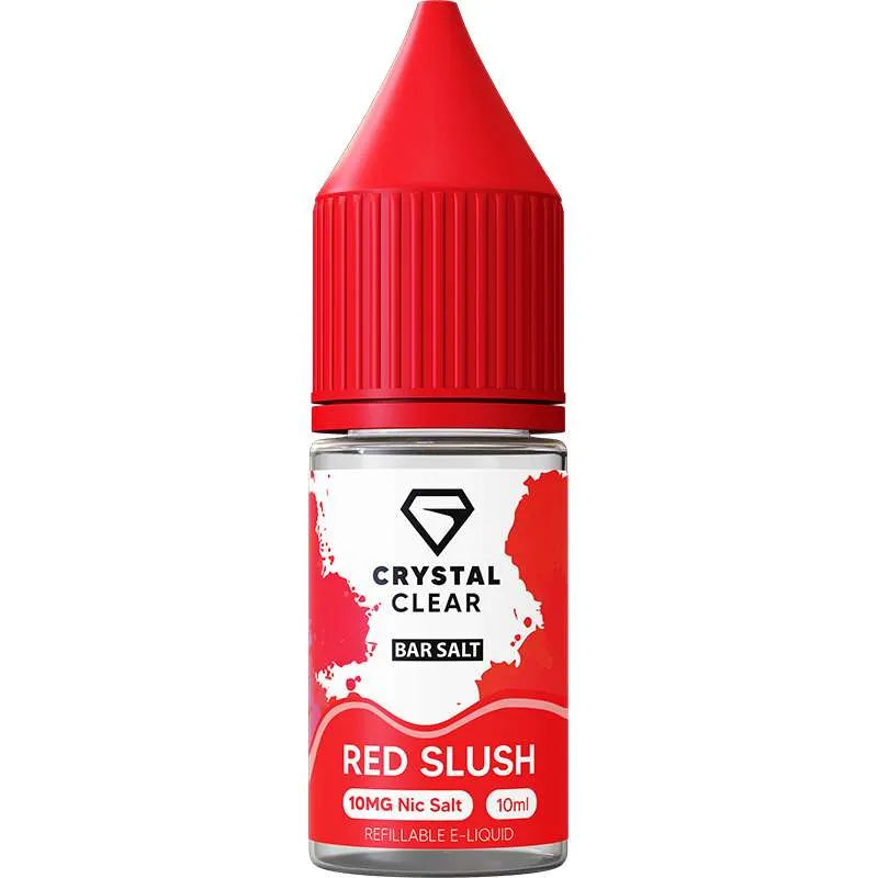 Crystal Clear Bar Salt Red Slush E-Liquid 10ml