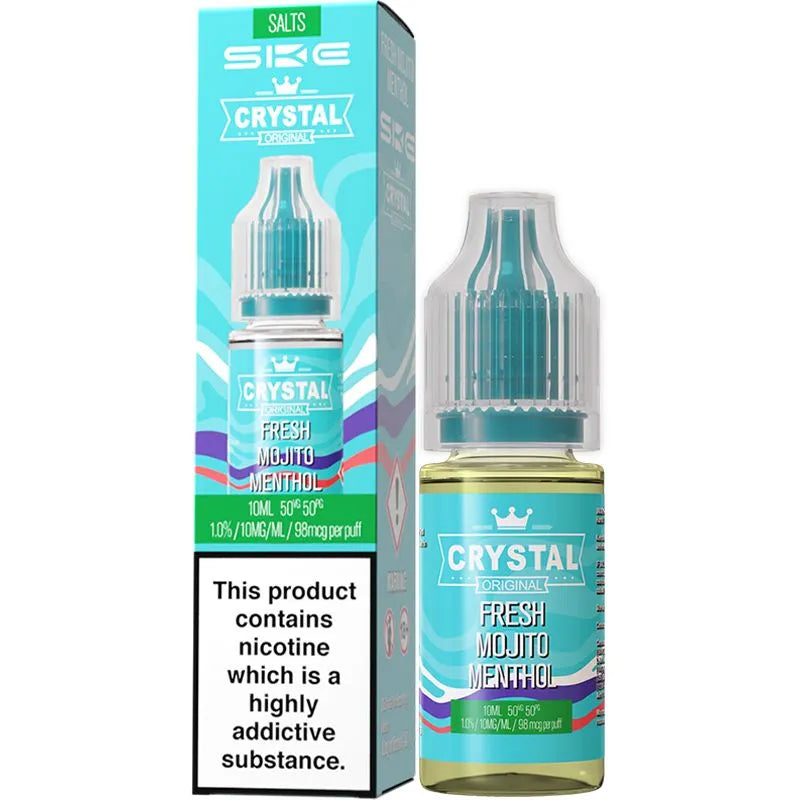 SKE Crystal Salts Fresh Mojito Menthol E-Liquid 10ml
