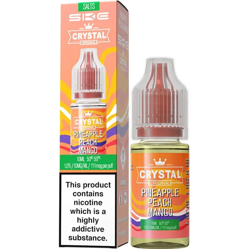 SKE Crystal Salts Pineapple Peach Mango E-Liquid 10ml