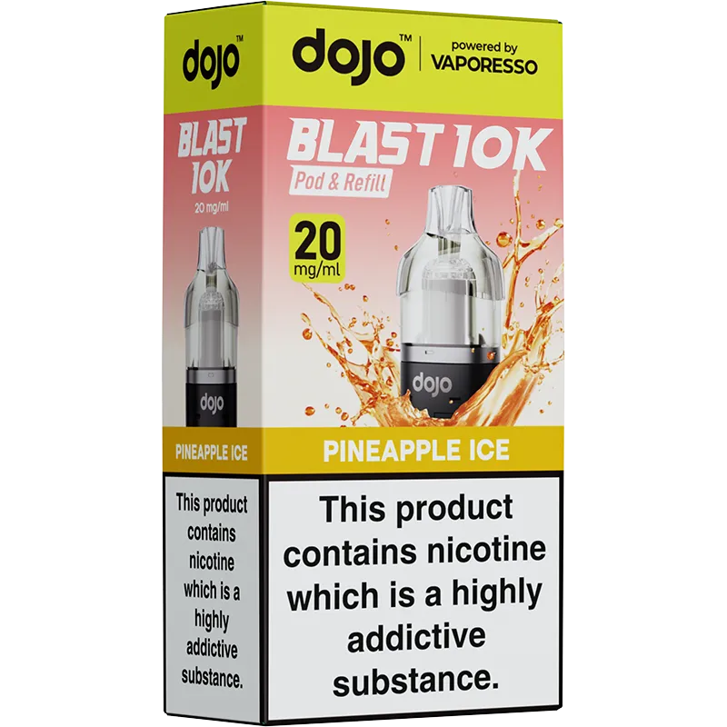 Pineapple Ice DOJO Blast 10K Pod & Refill 10ml