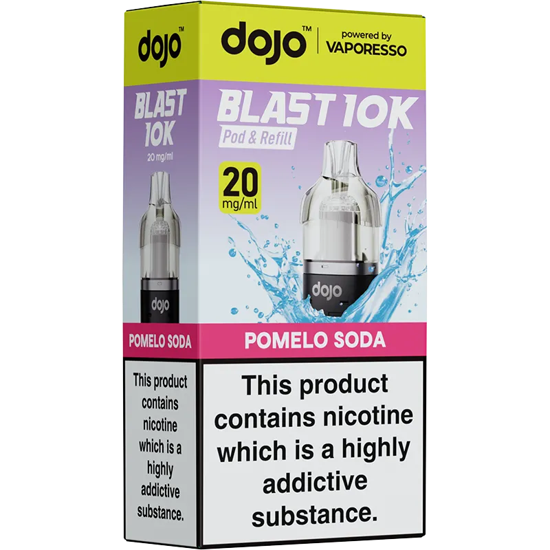 Pomelo Soda DOJO Blast 10K Pod & Refill 10ml