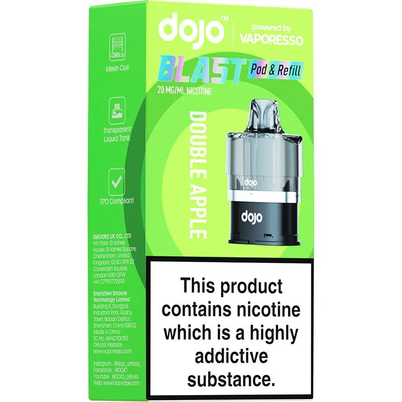 Double Apple DOJO Blast 6000 Pod & Refill