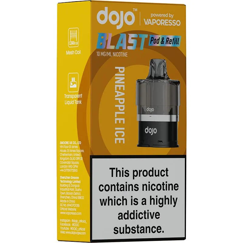 Pineapple Ice DOJO Blast 6000 Pod & Refill