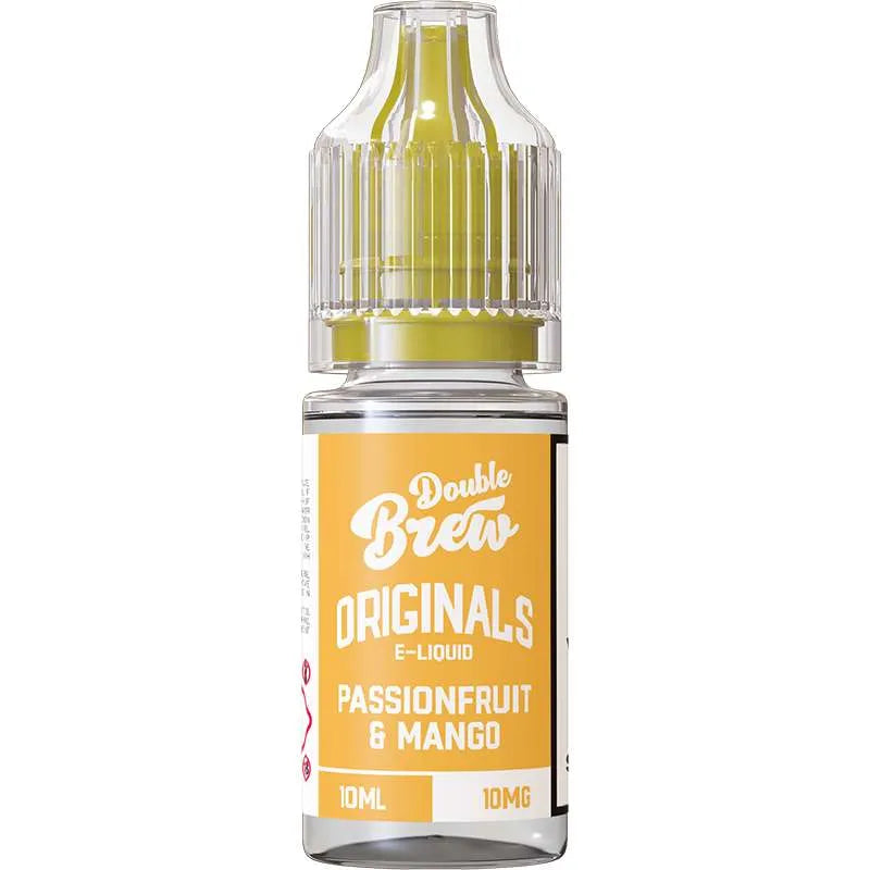 Double Brew Originals Passionfruit & Mango E-Liquid 10ml
