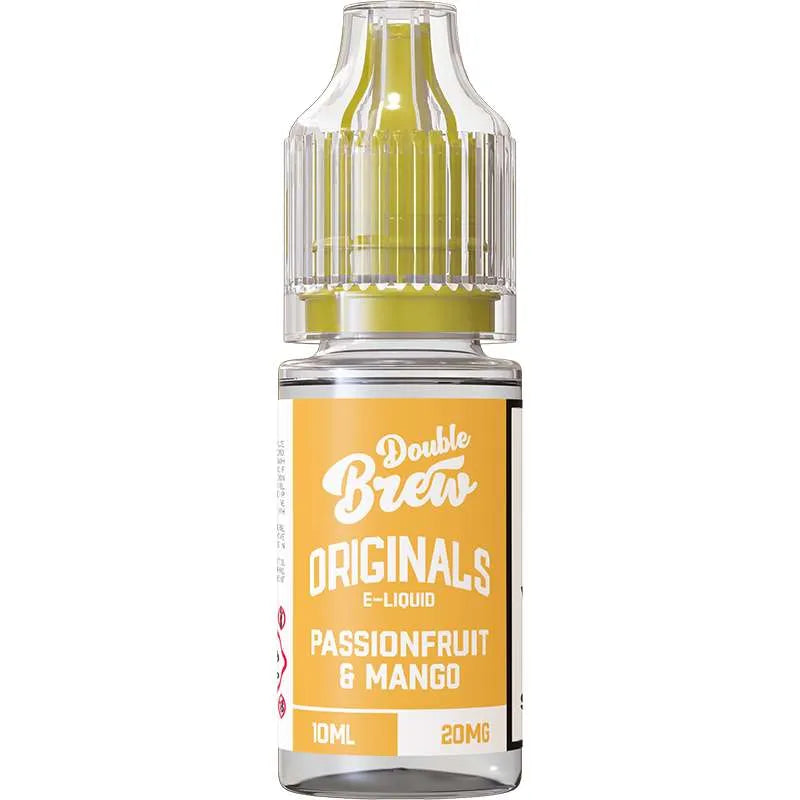 Double Brew Originals Passionfruit & Mango E-Liquid 10ml