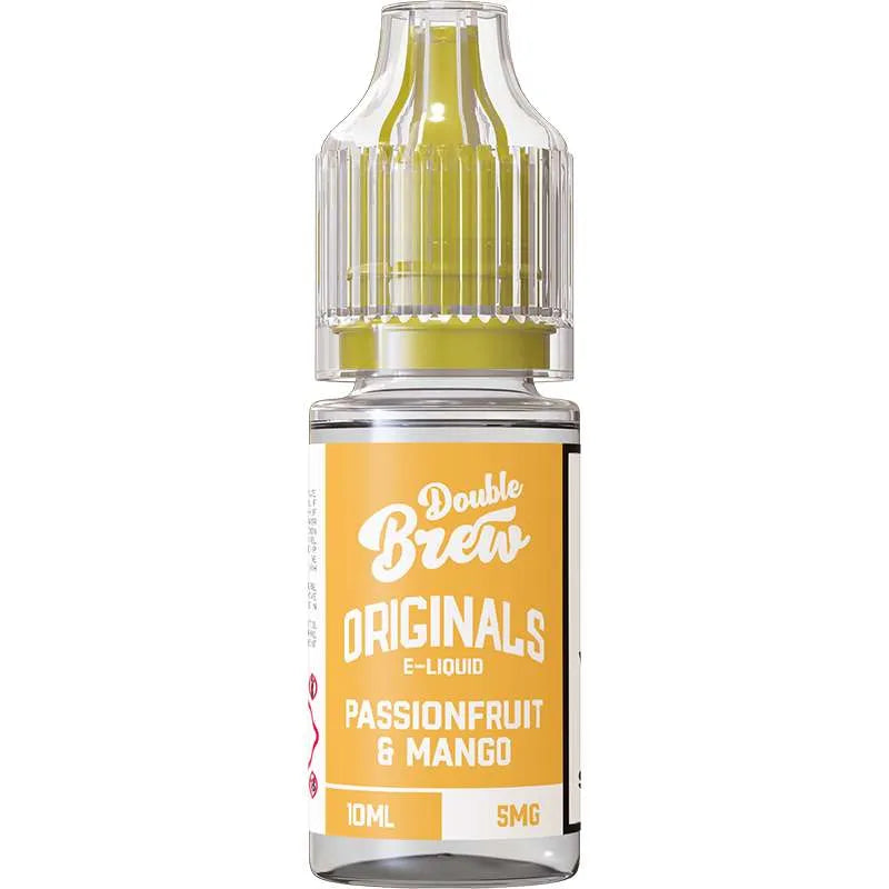 Double Brew Originals Passionfruit & Mango E-Liquid 10ml