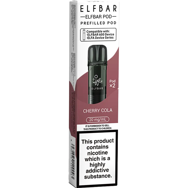 Cherry Cola Elf Bar 600 Pods 2 Pack