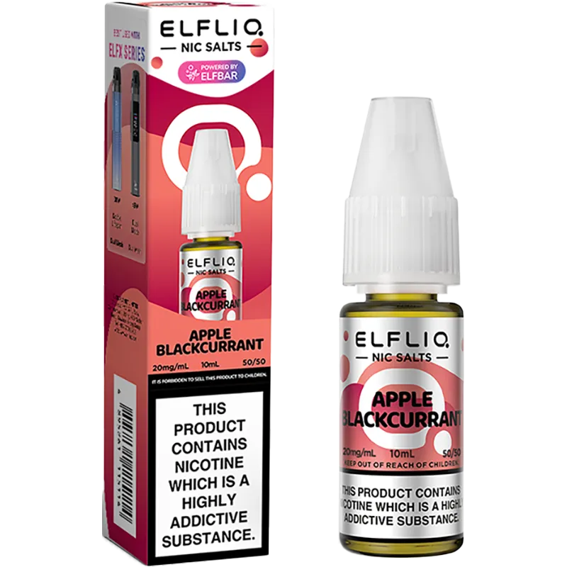 ELFLIQ by Elf Bar Apple Blackcurrant E-Liquid 10ml