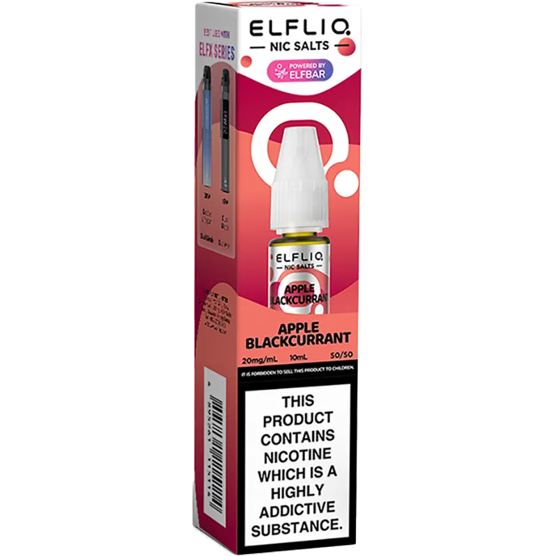 ELFLIQ by Elf Bar Apple Blackcurrant E-Liquid 10ml