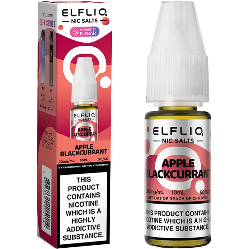 ELFLIQ by Elf Bar Apple Blackcurrant E-Liquid 10ml