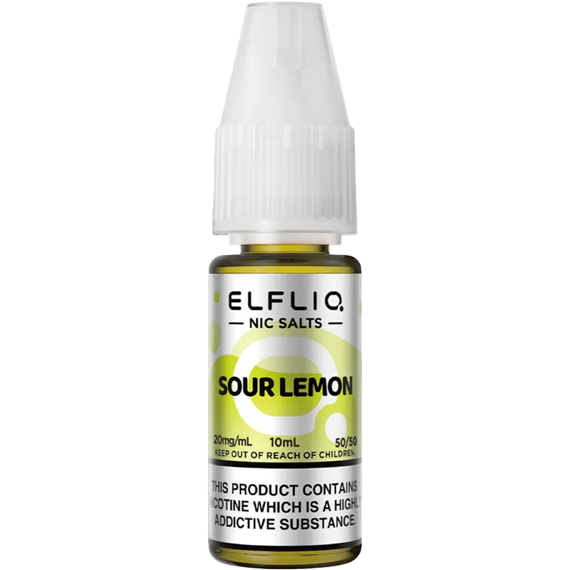 ELFLIQ by Elf Bar Sour Lemon E-Liquid 10ml