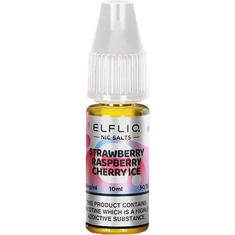 ELFLIQ by Elf Bar Strawberry Raspberry Cherry Ice E-Liquid 10ml