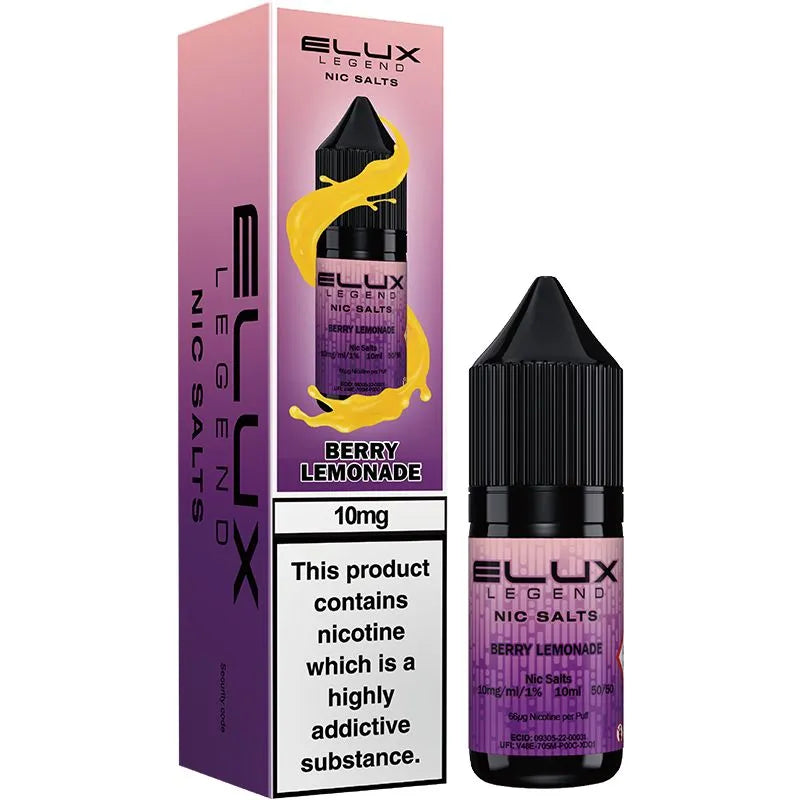 ELUX Legend Nic Salts Berry Lemonade E-Liquid 10ml