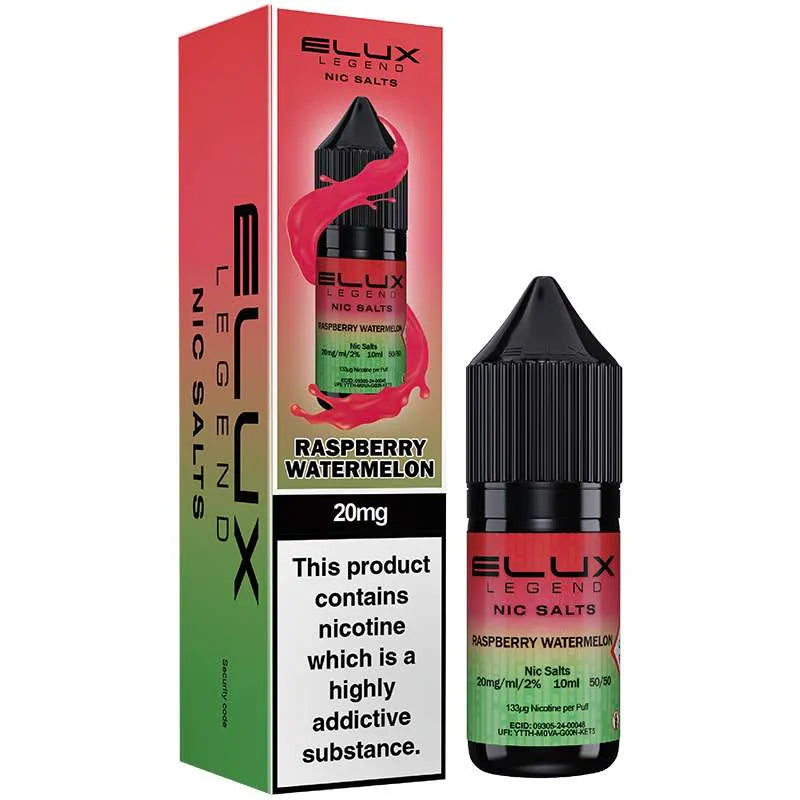 ELUX Legend Nic Salts Raspberry Watermelon E-Liquid 10ml