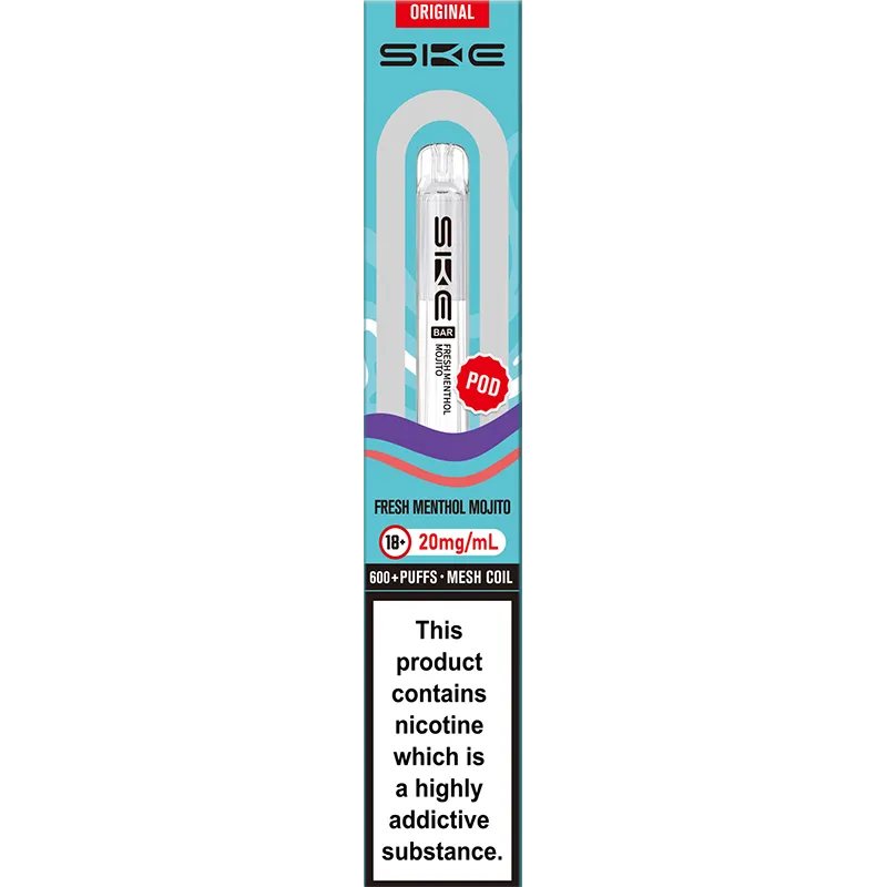 Fresh Menthol Mojito SKE Crystal Bar Pod 2ml