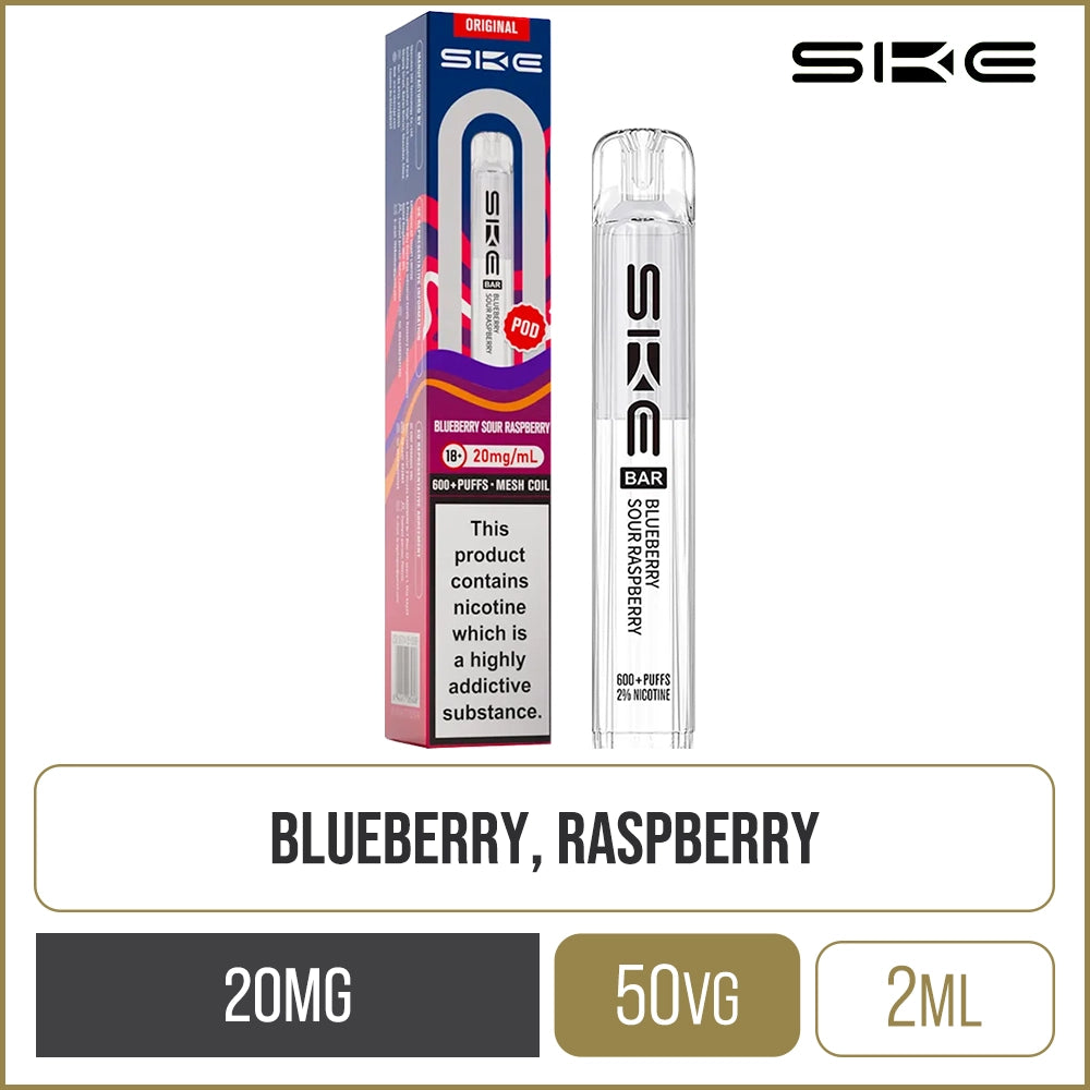 Blueberry Sour Raspberry SKE Crystal Bar Pod 2ml