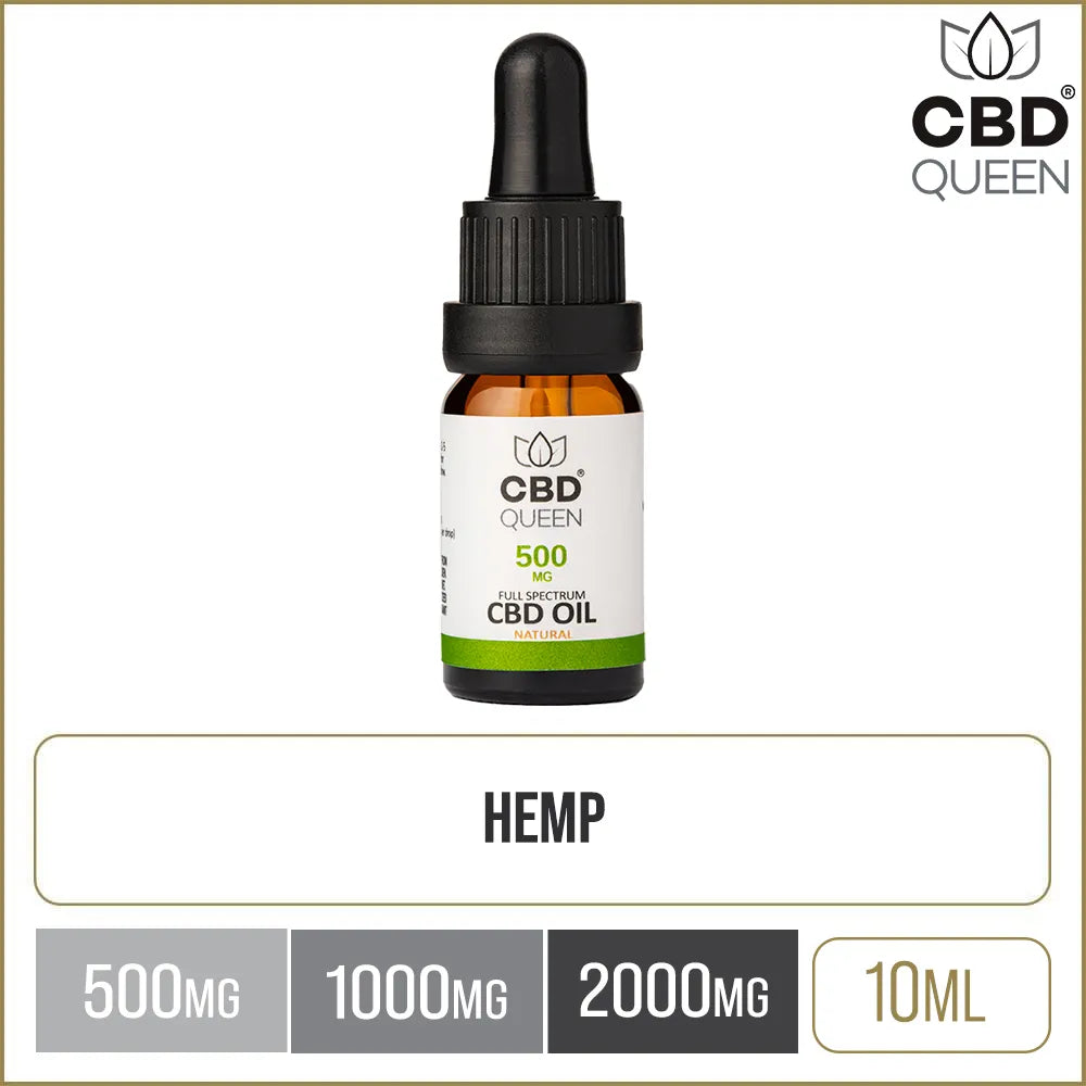 CBD Queen Natural Full Spectrum CBD Oil 10ml