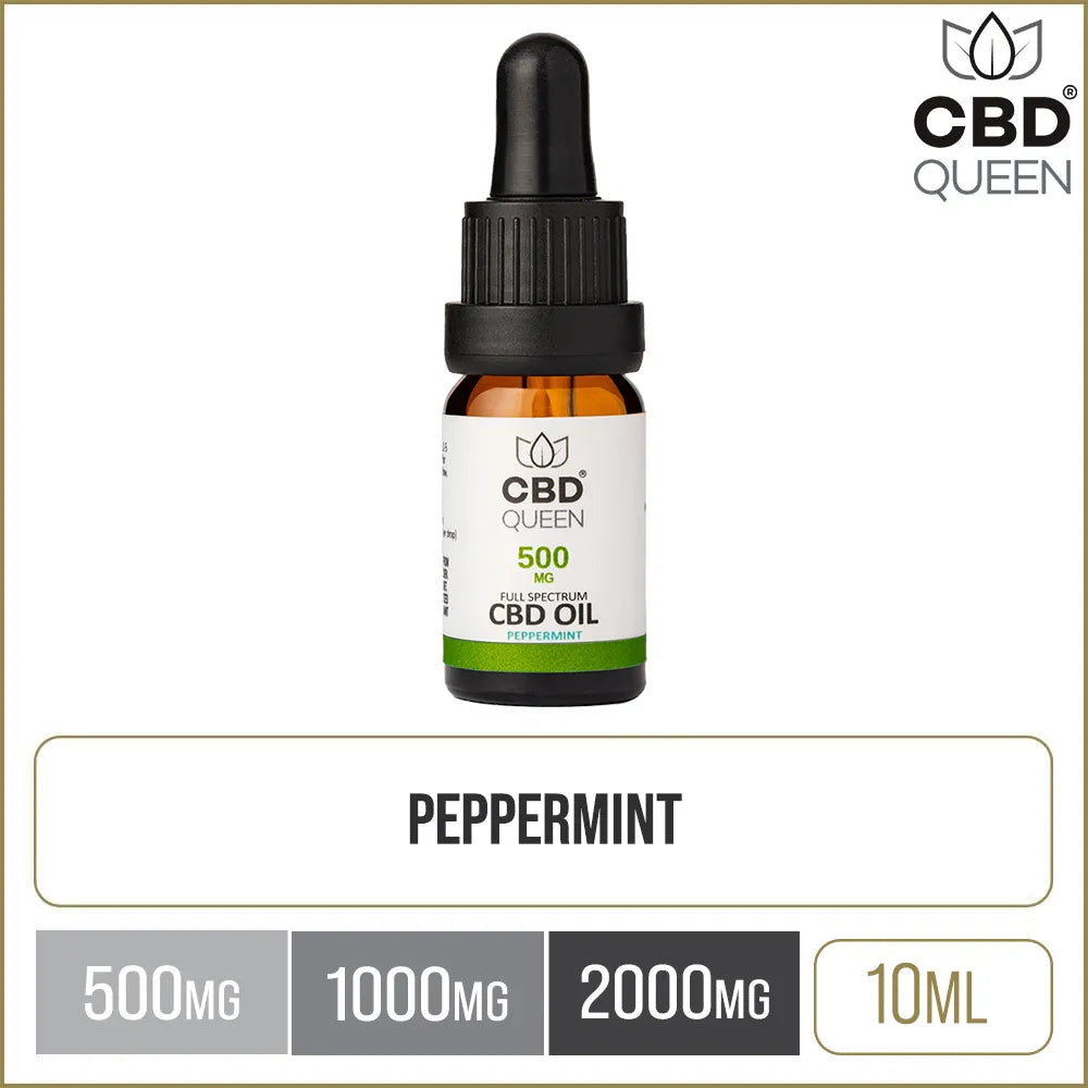 CBD Queen Peppermint Full Spectrum CBD Oil 10ml