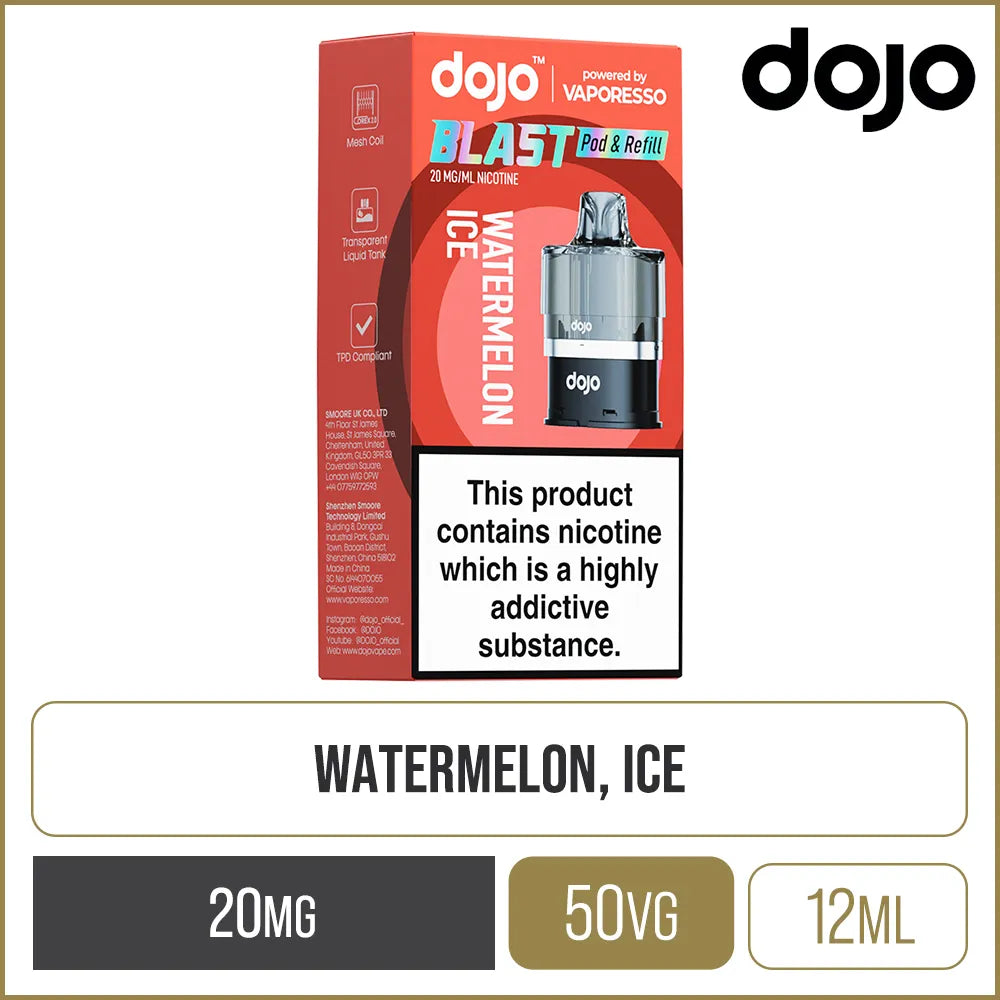 Watermelon Ice DOJO Blast 6000 Pod & Refill