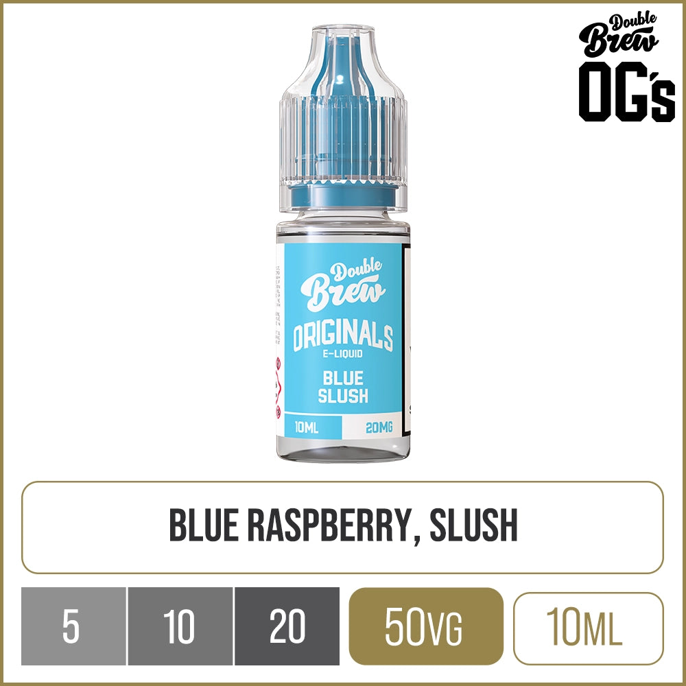 Double Brew Originals Blue Slush E-Liquid 10ml
