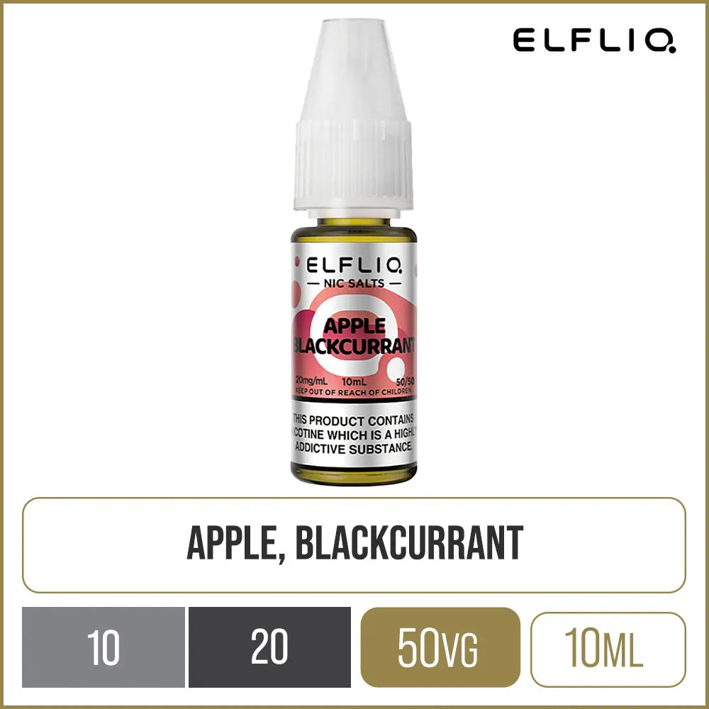 ELFLIQ by Elf Bar Apple Blackcurrant E-Liquid 10ml