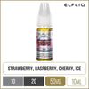 ELFLIQ by Elf Bar Strawberry Raspberry Cherry Ice E-Liquid 10ml