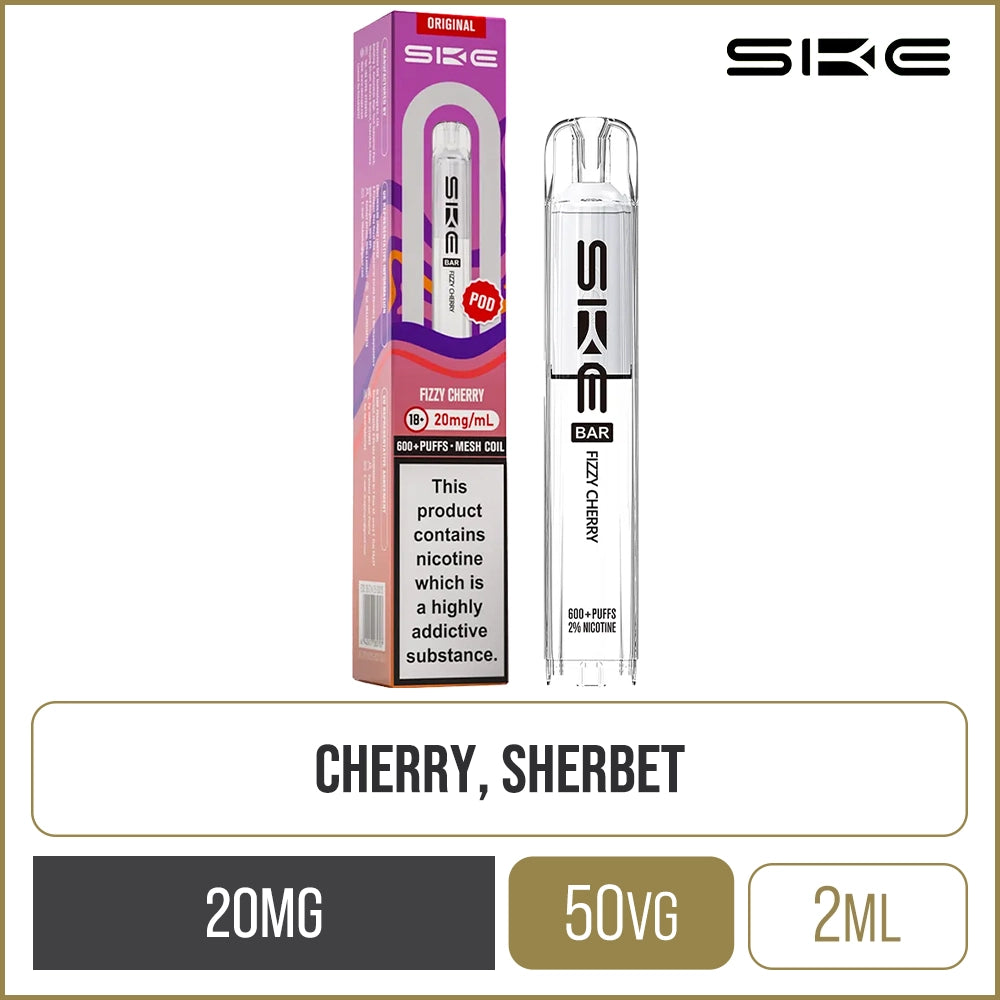 Fizzy Cherry SKE Crystal Bar Pod 2ml